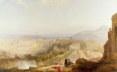 A Military Review on the Occasion of the Visit of George IV to Edinburgh, 1823 by John Wilson Ewbank